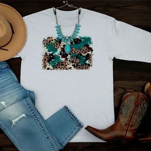Country Life Boutique Tops - Long Sleeve Graphic Tee • Unisex Comfort Fit • Trendy Casual Shirt •